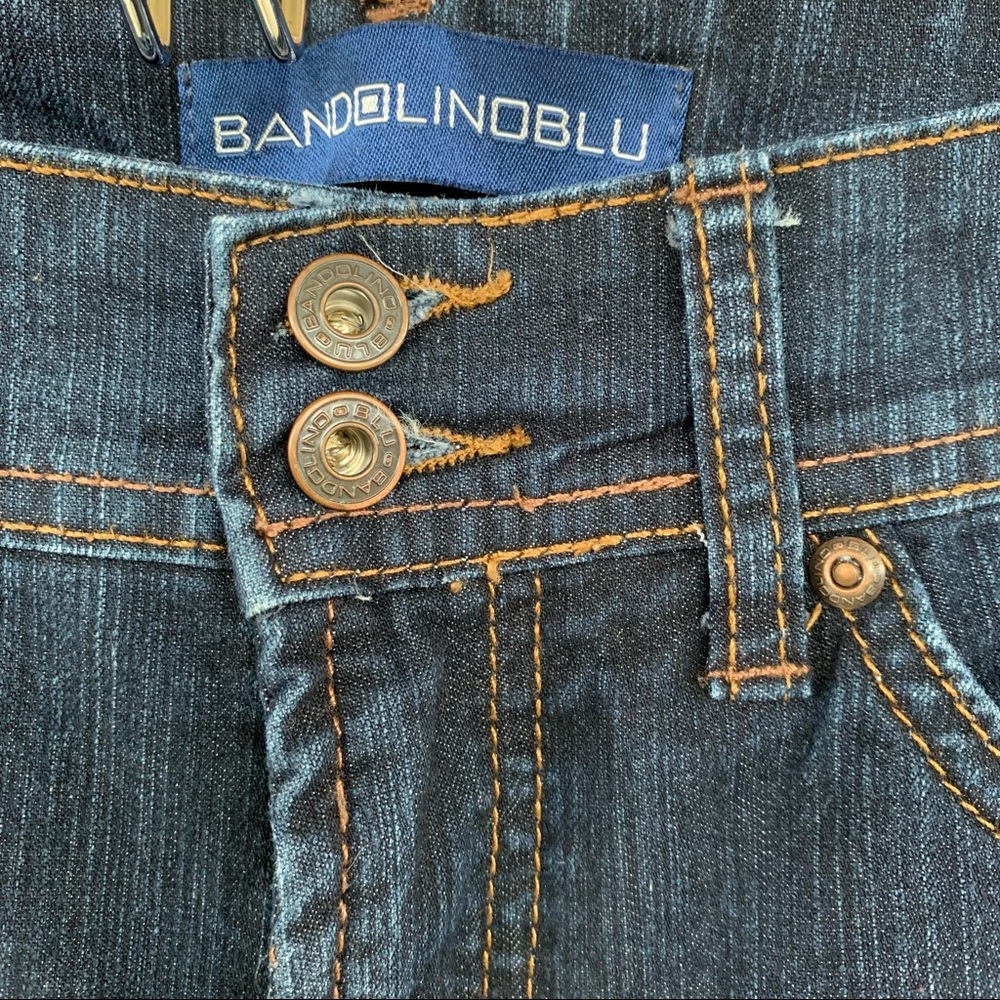 Long denim shorts Bandolino BLU size 8 - Picture 3 of 6